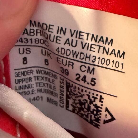 Converse Neon Satin Geometric BIRDS OF MARS HI-TOP Platform Shoes - Picture 2 of 8